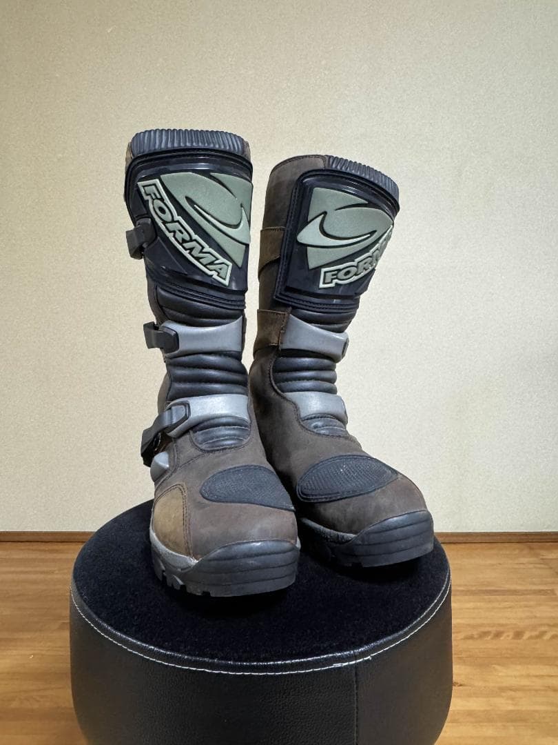 FORMA ADVANCED DRY バイクブーツ ブラウン