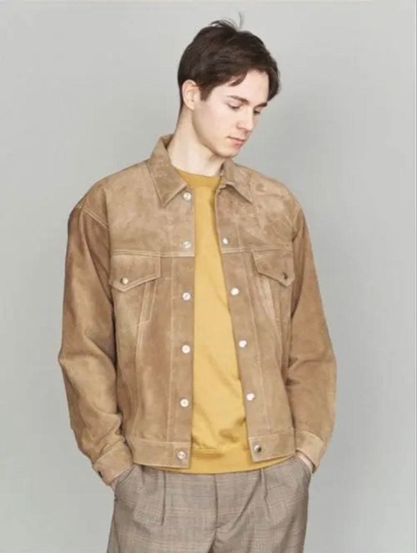BYゴート スエードジャケットBEAUTY&YOUTH UNITEDARROWS