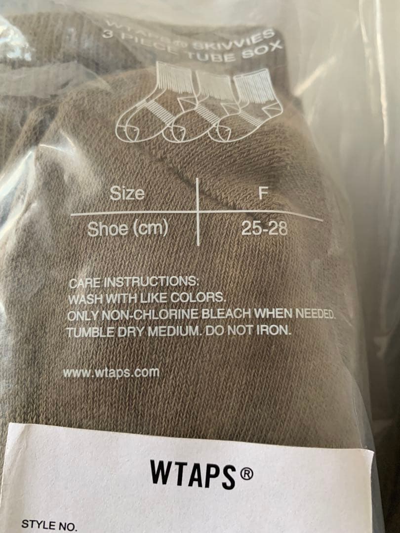 ダブルタップスWTAPS ソックス　靴下