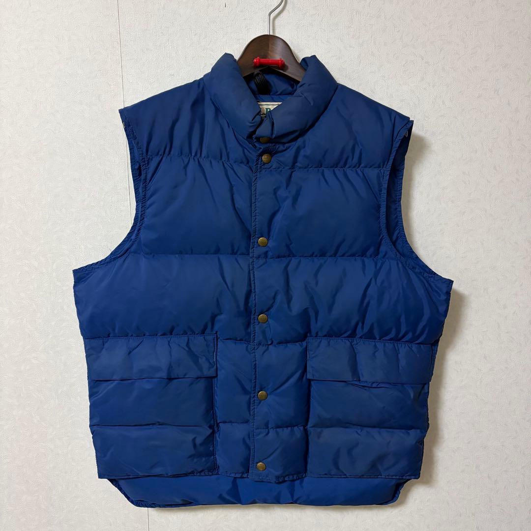 L.L.Bean ネイビー ダウンベスト made in usa