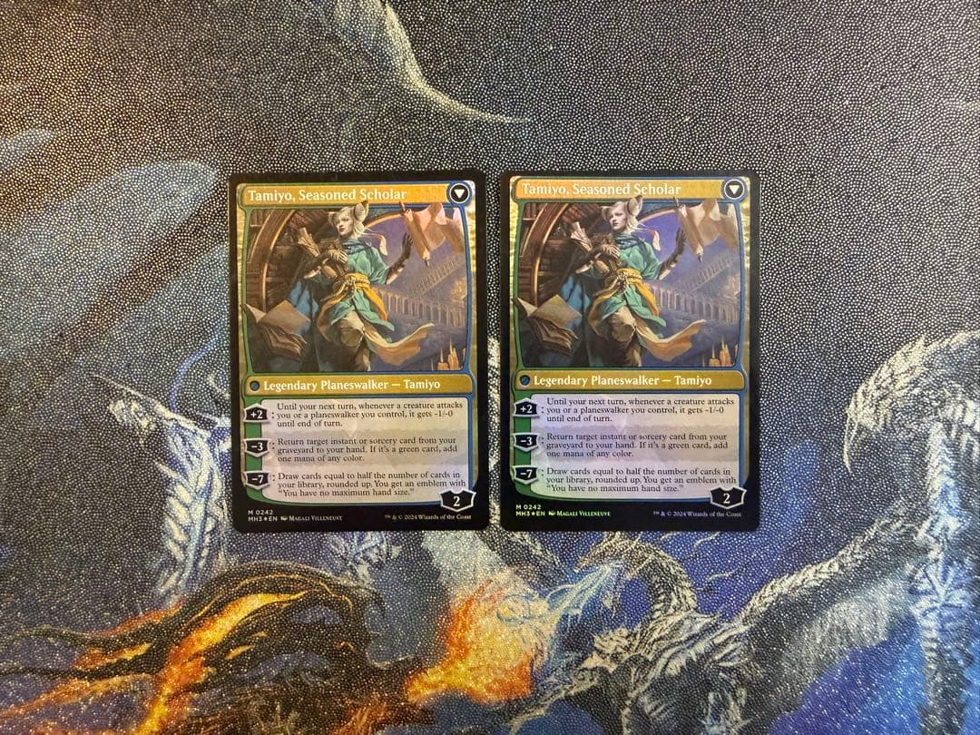 【最安値】MTG　MH3　知りたがりの学徒、タミヨウ　英語版　foil 2枚