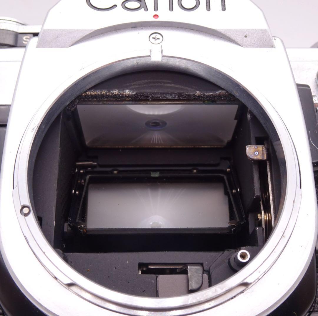 【動作確認済】 Canon AE-1 ボディ シルバー 一眼レフ フィルムカメラ