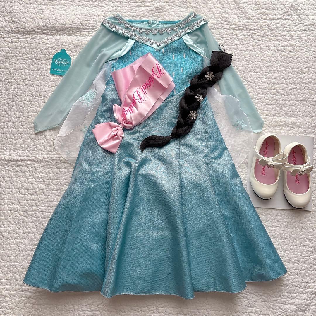 ビビディバビディブティック　エルサ110 シューズ・ウィッグ付