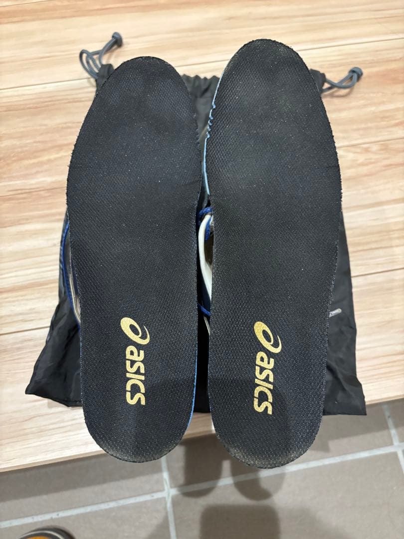 ASICS オーダースパイク投手用 ネイビー/ブラック