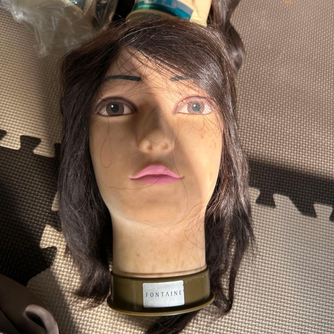 美容師実技試験用ウィッグ　三矢24-12-13他　12月16日以降価格上がります