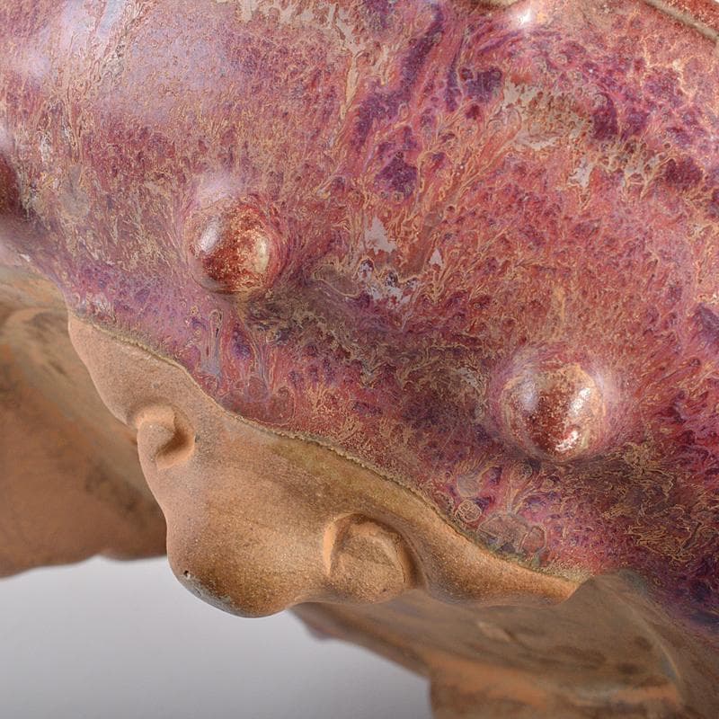 天馬　中国　釣窯　窯変釉　鉢　C　7847E