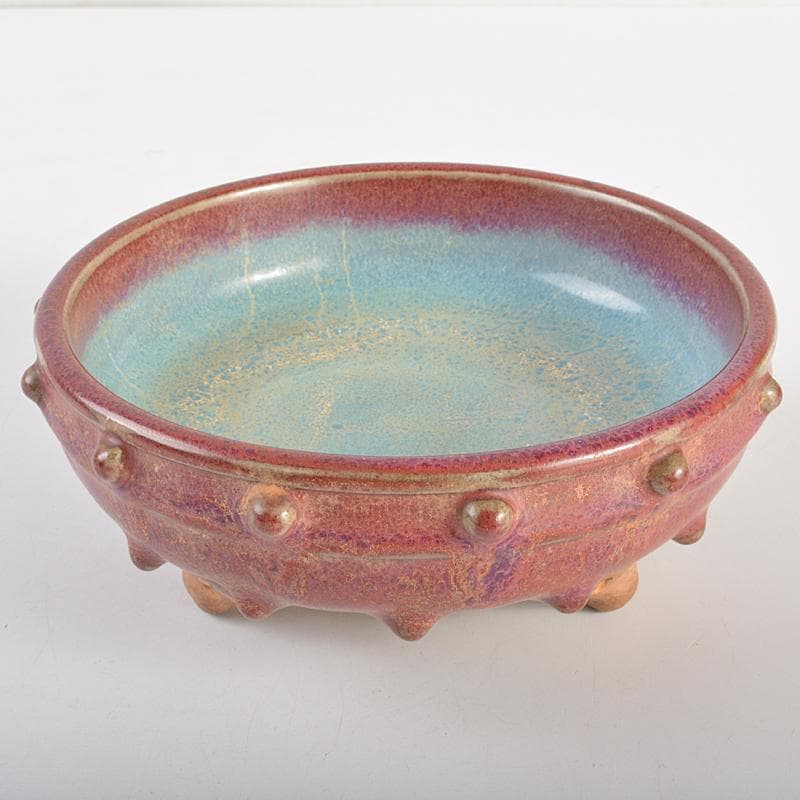 天馬　中国　釣窯　窯変釉　鉢　C　7847E