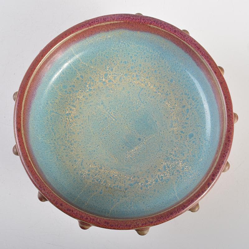 天馬　中国　釣窯　窯変釉　鉢　C　7847E