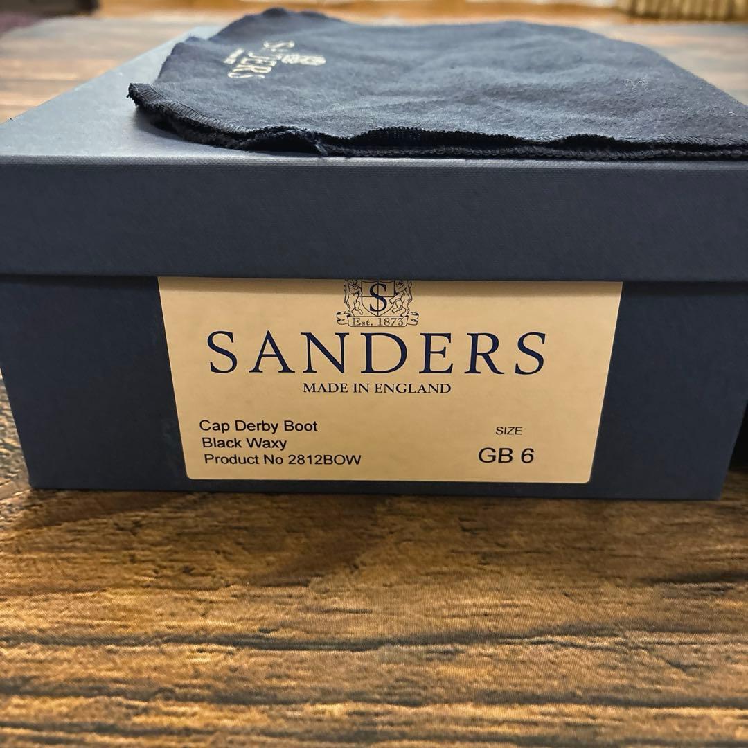 靴 SANDERS / B.G.S. cap derby boots