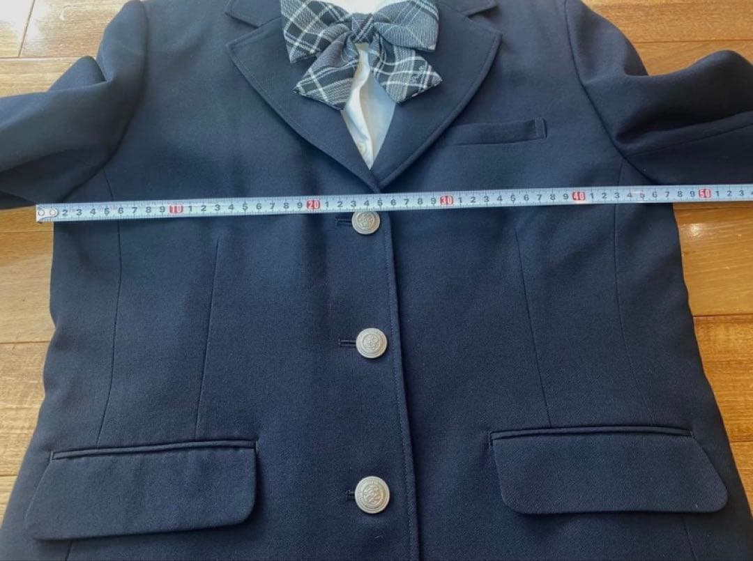 ポンポネットジュニア4点セット（受験、面接、卒業式、ブレザー、スカート）