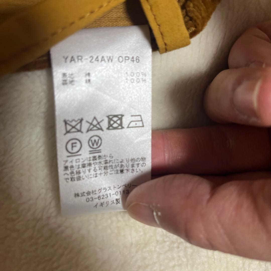 Yarmo クロップド タバード