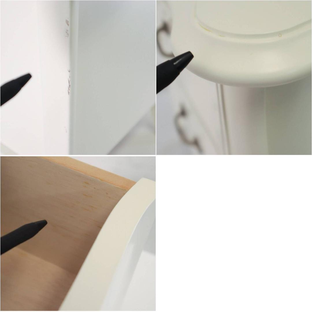 値下げ東海家具 リモージュ ナイトテーブル ホワイト 猫脚 クラシカル家具