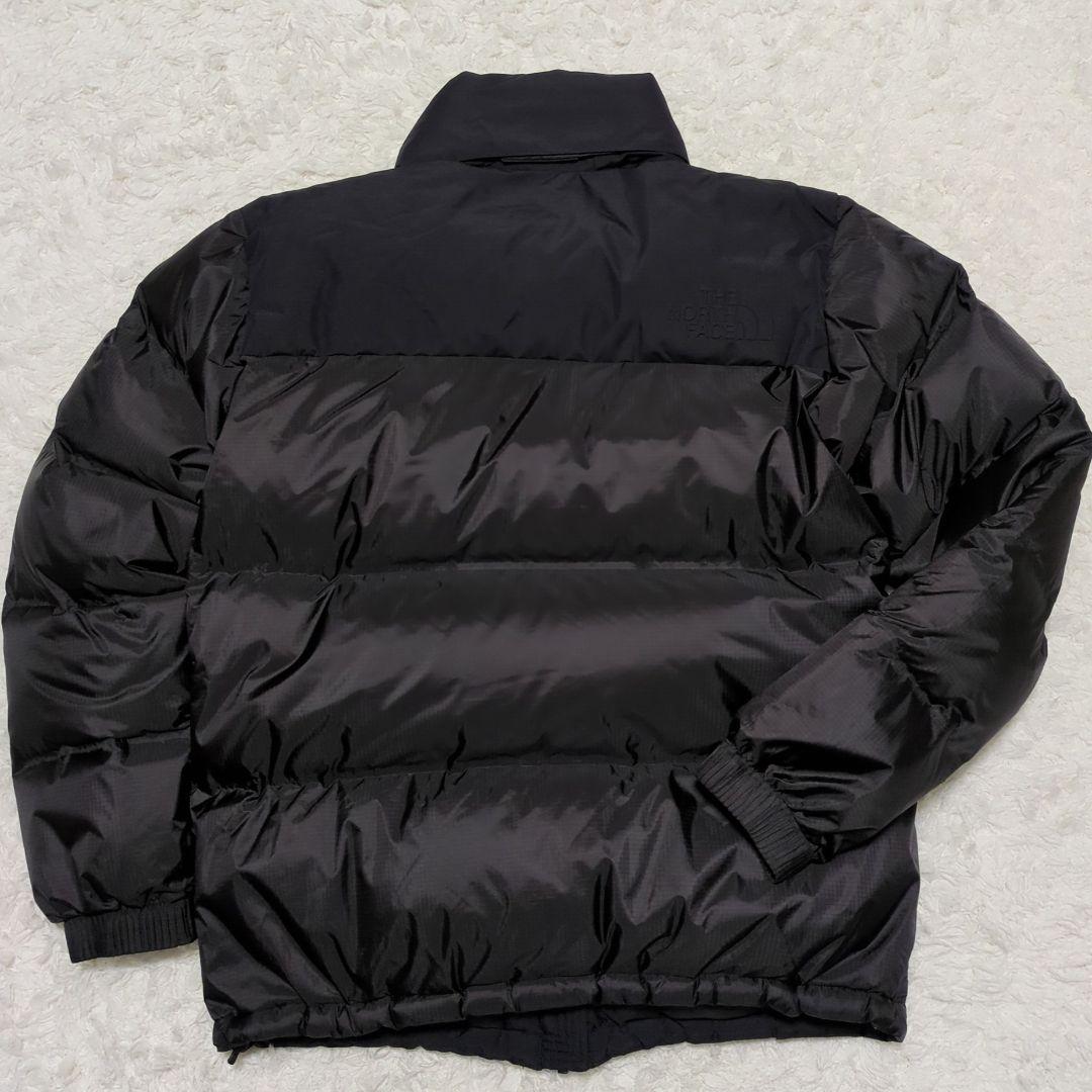 THE NORTH FACE♦GTX ヌプシ ダウンジャケット ロゴ 黒 M