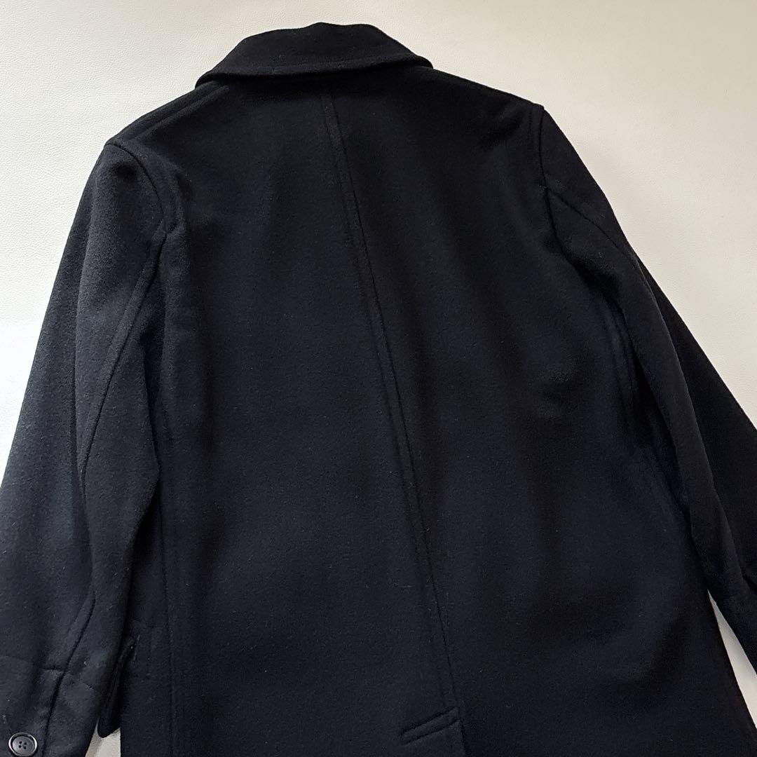 定価5.5万✨MHL. ロング BASIC WOOL MELTON COAT 紺