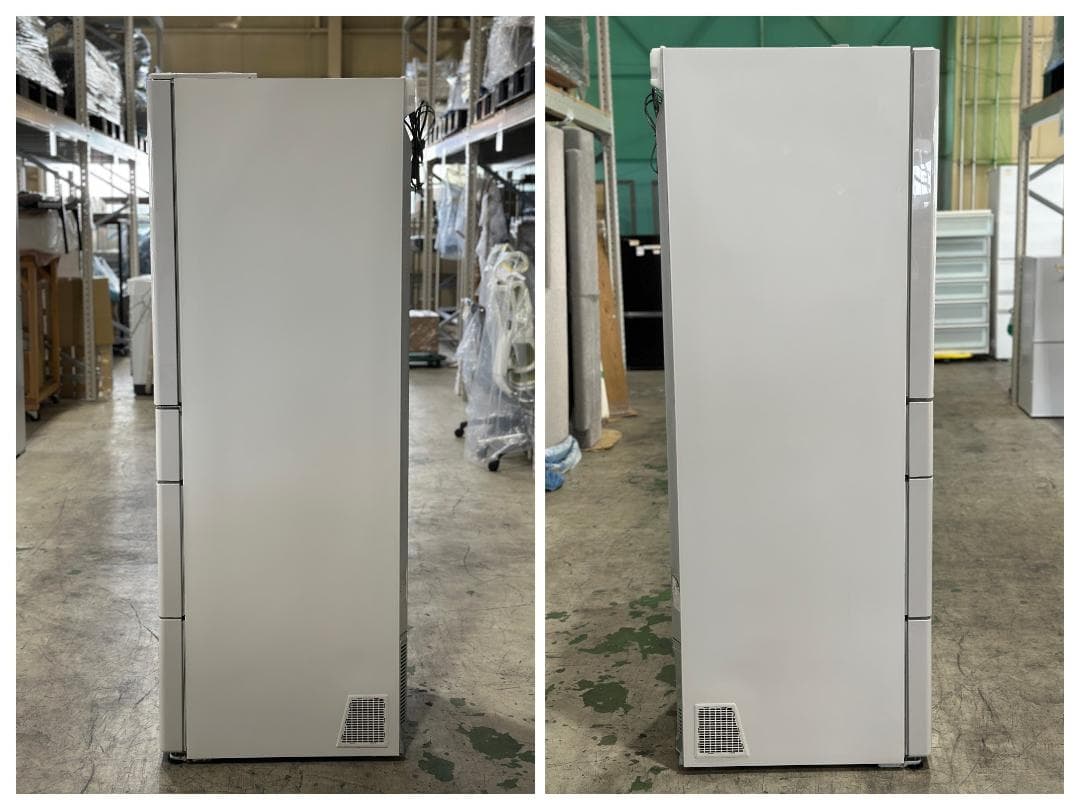 日立 5ドア冷蔵庫 401L R-S40K-XW 右開き 2020年製