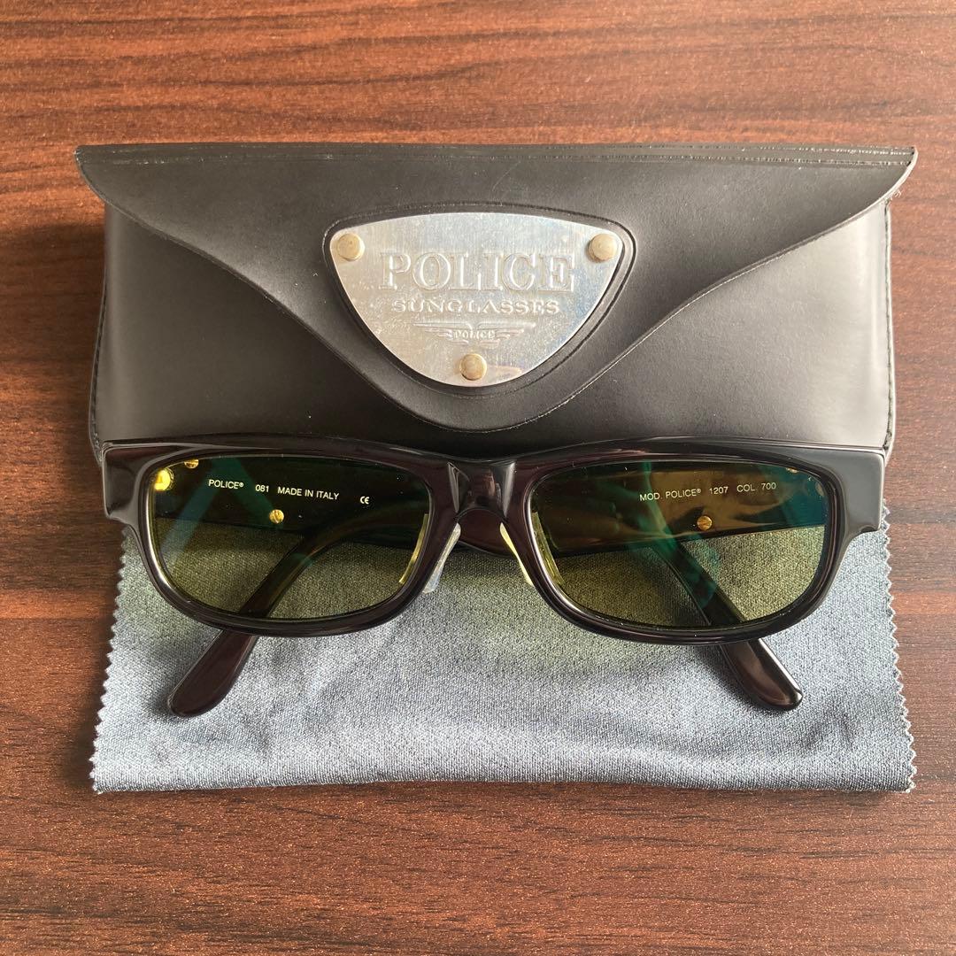 POLICE ポリス フレーム TALEX タレックス レンズ 偏光サングラス