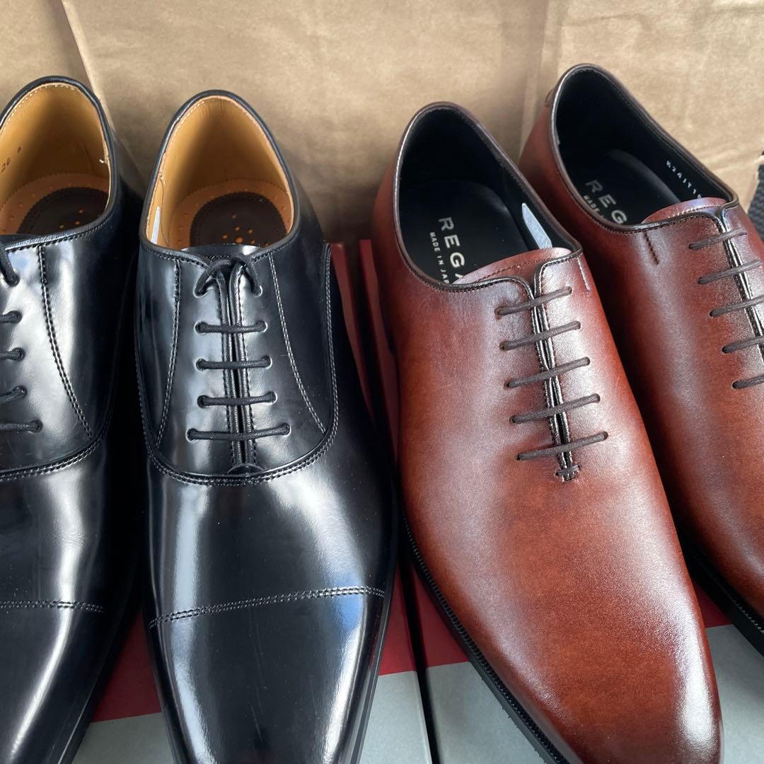 リーガル　911Rブラック　24GLブラウン　24CM 2足セット