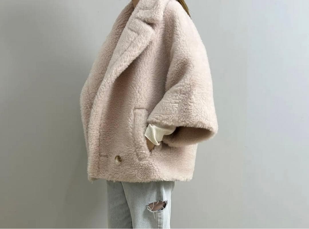 新品未使用 ベアテーラードコート アルパカ素材 MaxMaraお好きな方