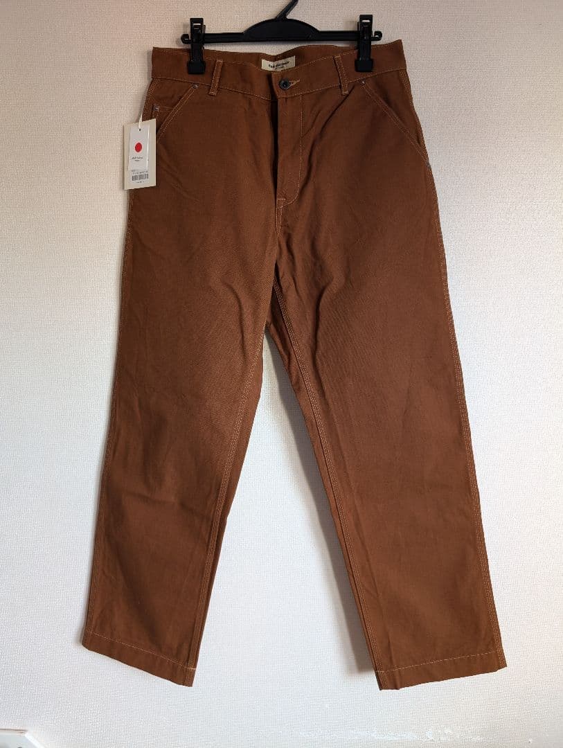 FOBファクトリー F0530 コットン ダック ワークパンツ 日本製