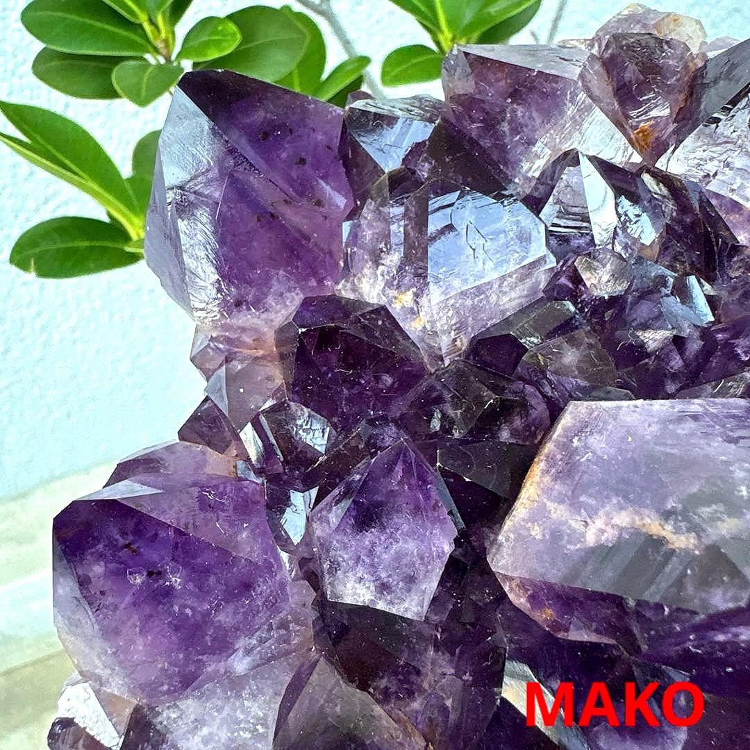 M1788☆アメジストクラスター1.5Kg☆ブラジル産☆天然石☆N50905