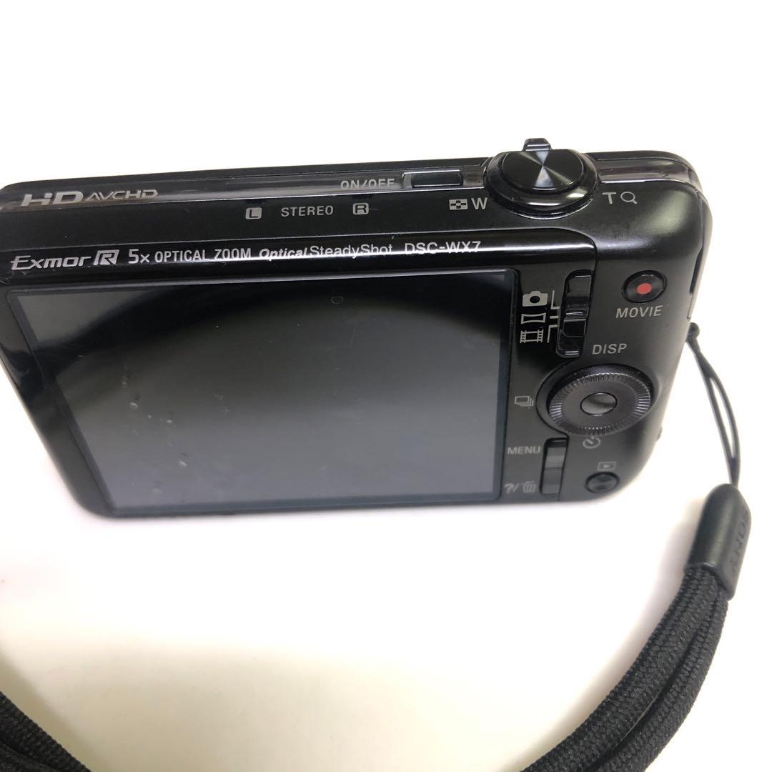 SONY Cyber-shot DSC-WX7　ブラック 【中古】