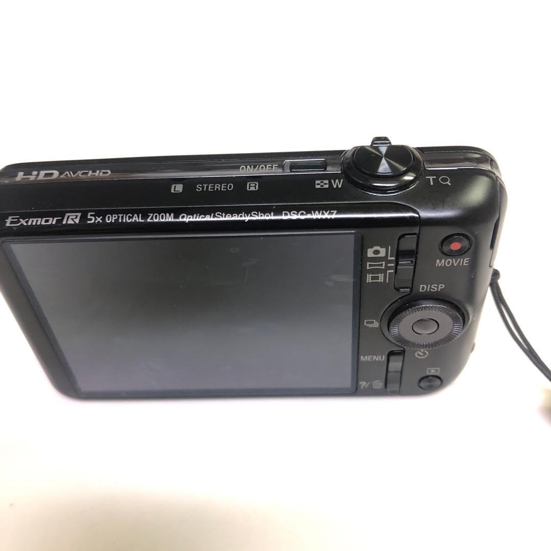 SONY Cyber-shot DSC-WX7　ブラック 【中古】