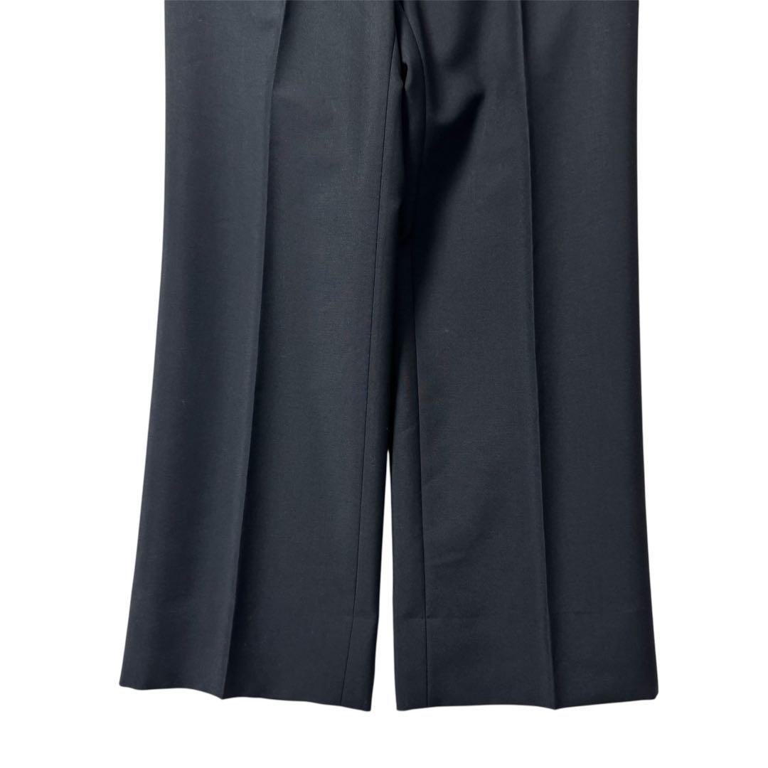 90s GIVENCHY ウールモヘヤ ワイド スラックス ジバンシー
