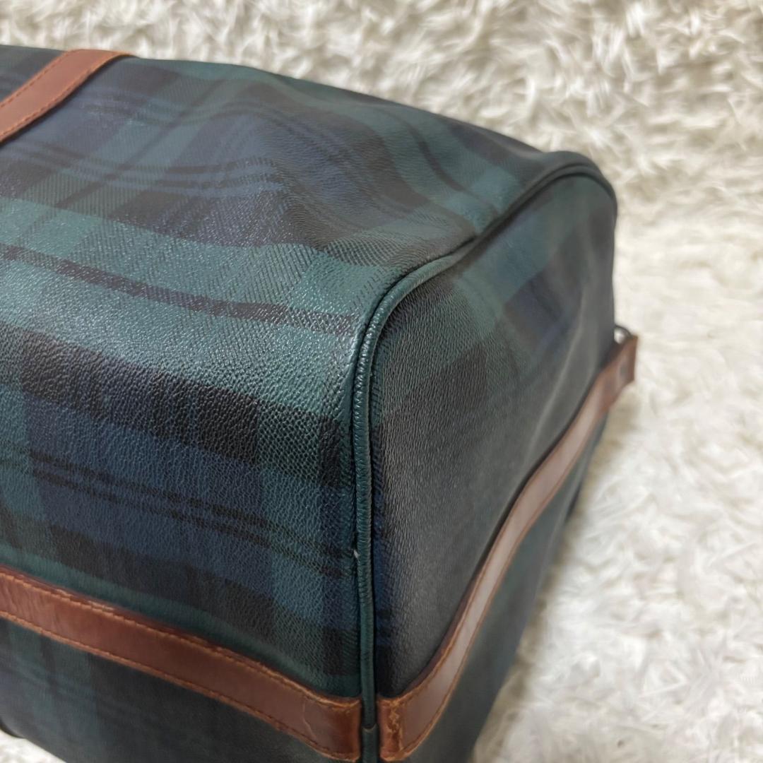 良品✨ポロラルフローレン ボストンバッグ 大容量 ブラックウォッチ チェック