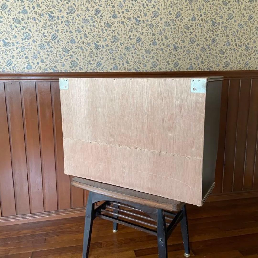 ビンテージ　キャビネット　カップボード　キッチン収納家具　昭和レトロ