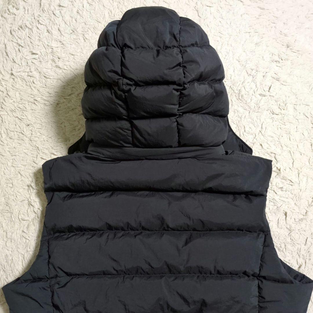 美品 TATRAS CURONE 2WAY ダウンベスト M ブラック