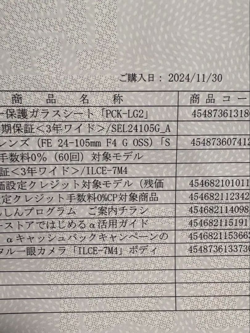 SONYFE24-105F4G OSS 純正Gレンズ