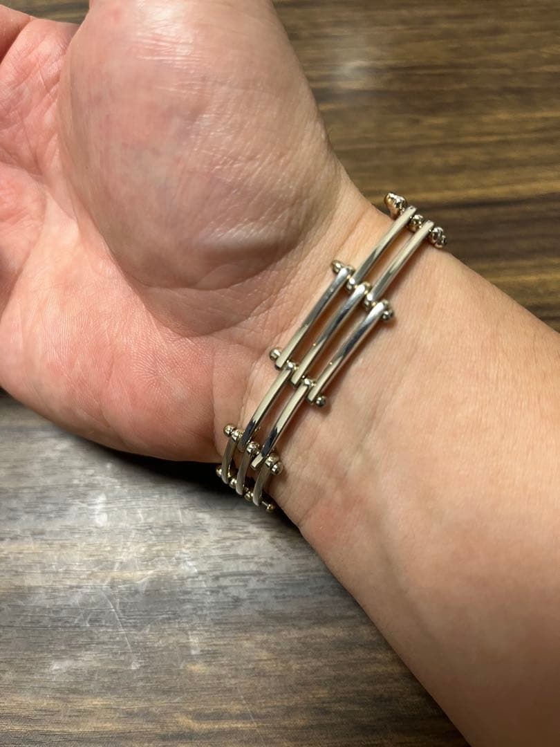 ヴィンテージブレスレット！希少ゲートリンク型。