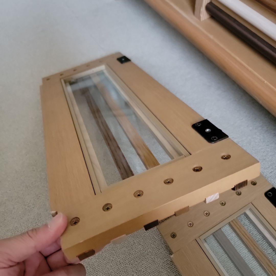 ナチュラルウッド　引き出し　テレビ台