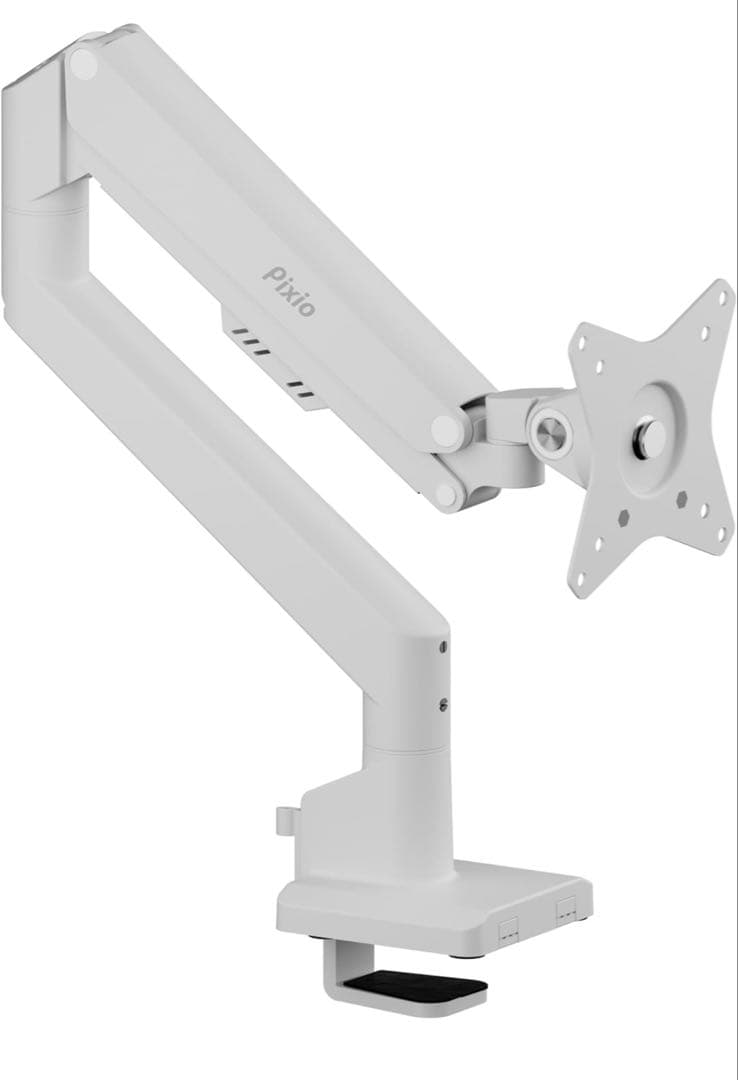 PIXIO モニターアーム　PSW1S ホワイト
