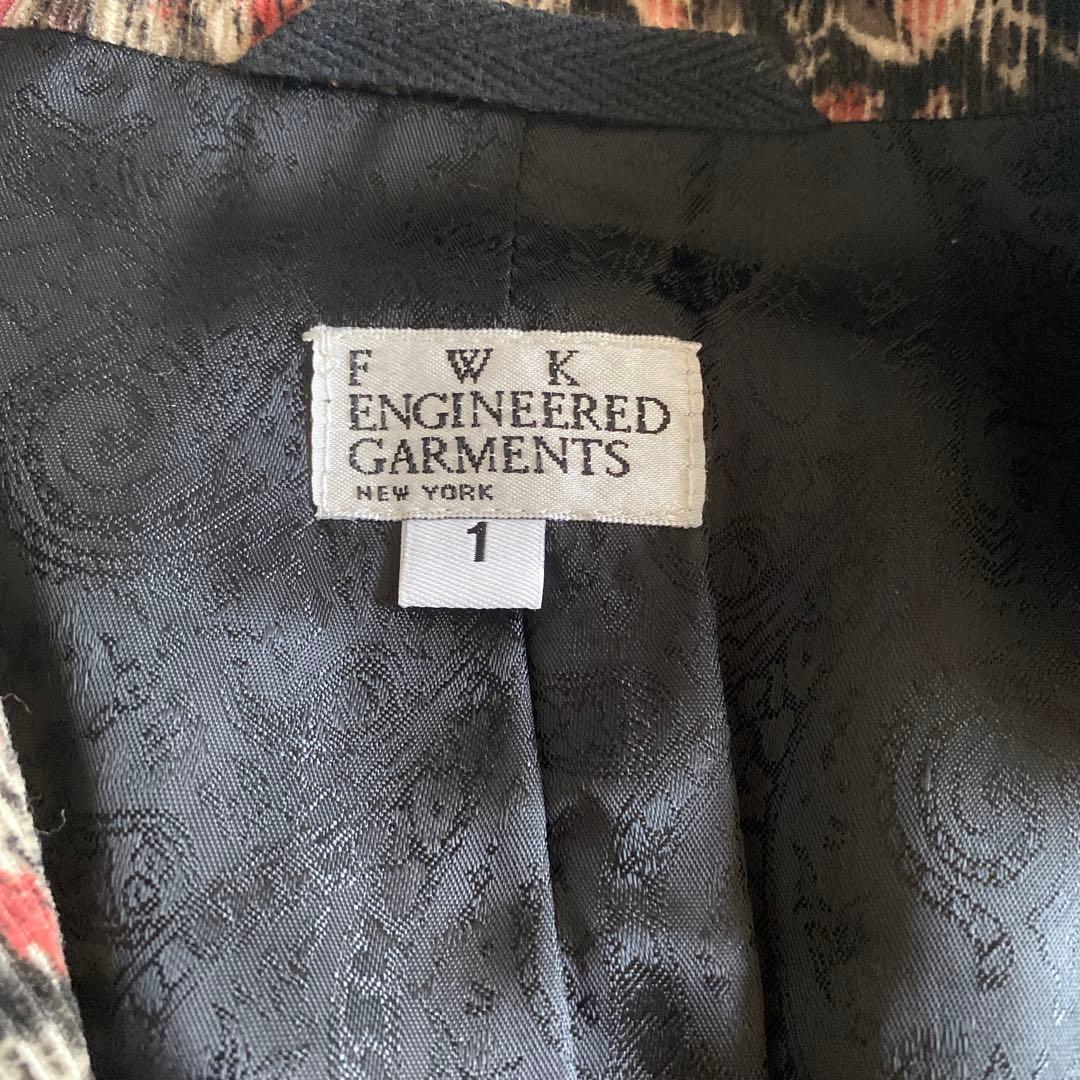 ケイちゃんエンジニアードガーメンツ ペイズリーコーデュロイ　セットアップ