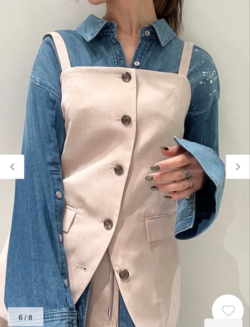 【2025年購入】グレースコンチネンタル　クラッシュサテンキャミトップス