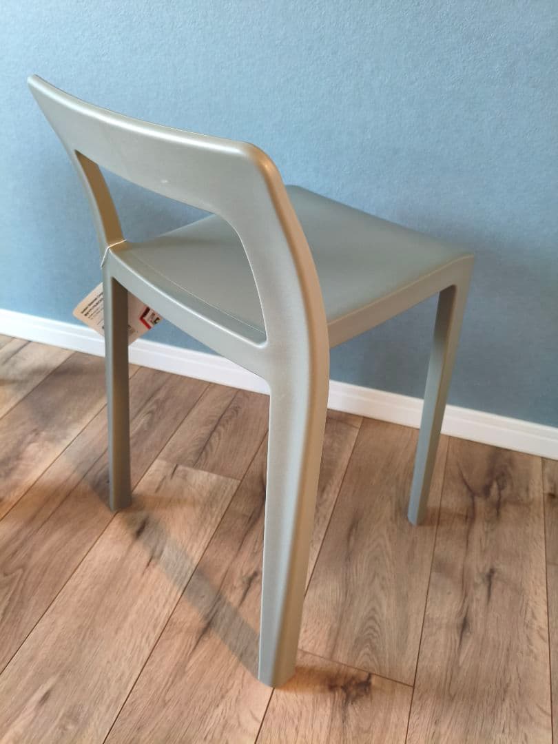 ENOTS （エノッツミニマル）チェア/グレー3脚セット/スタッキングチェア