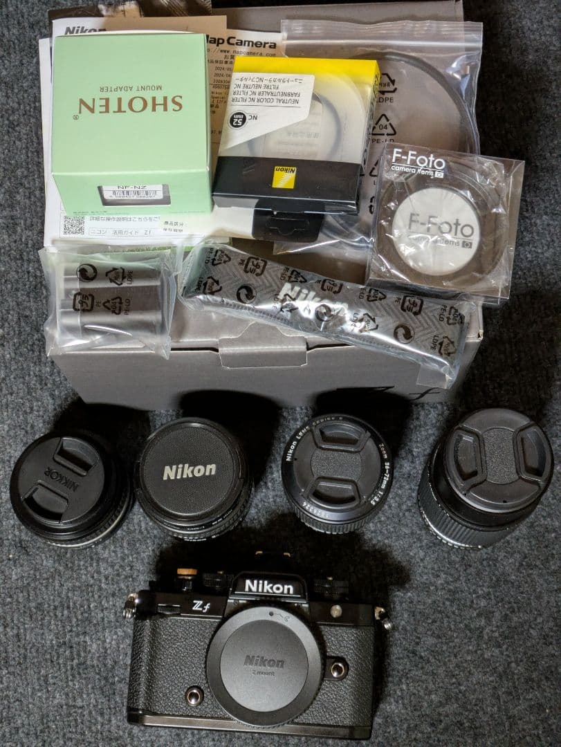 Nikon Zf Z 40mm F2 SEレンズキット オールドレンズ付き