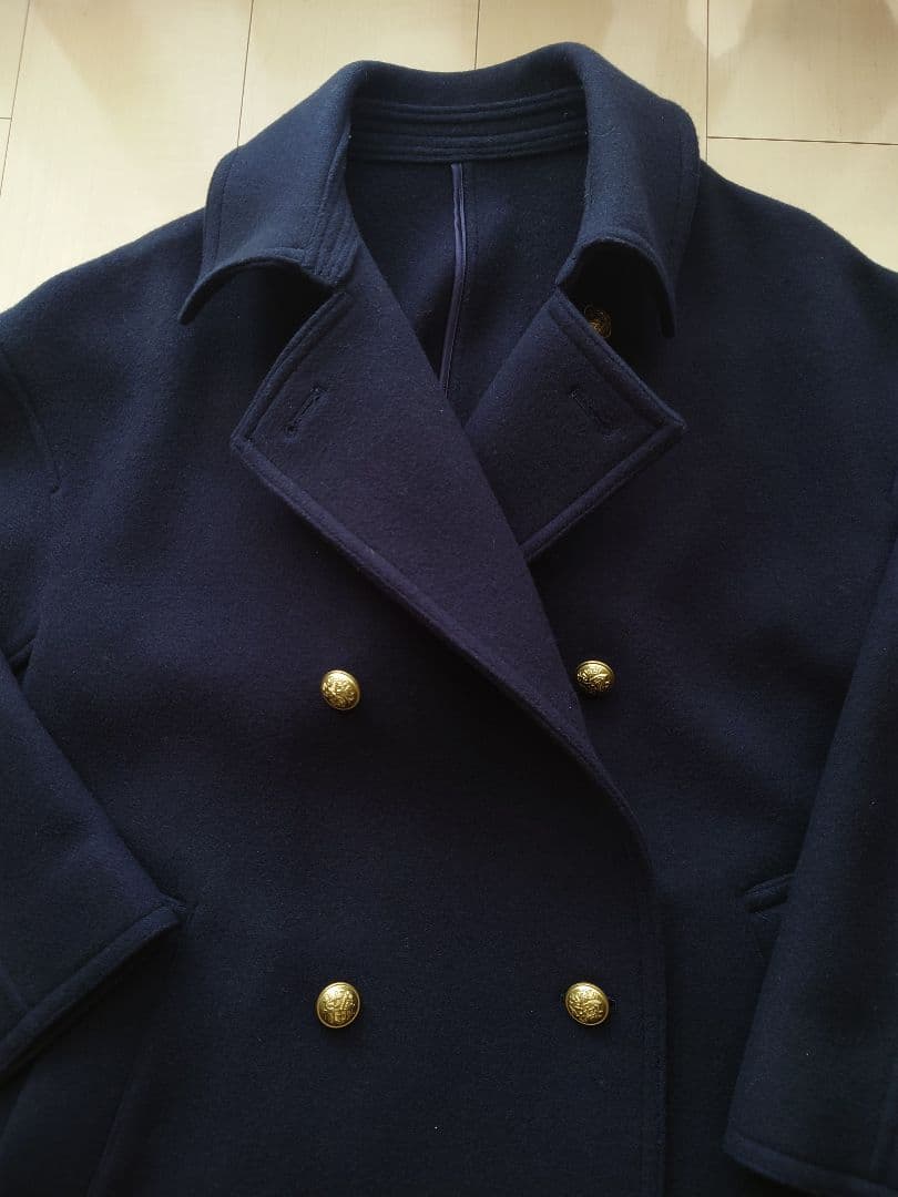 FRAMeWORK Super 100ダブルクロスPコート