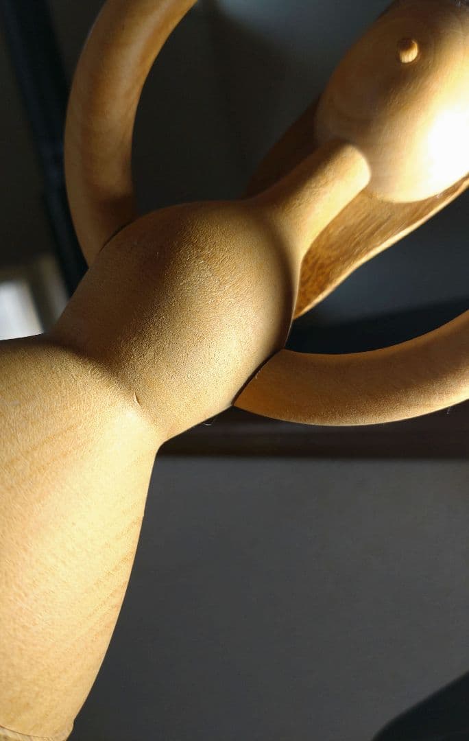 超稀少 木製 アーキテクトメイド マーメイド オブジェ デンマーク製 人魚