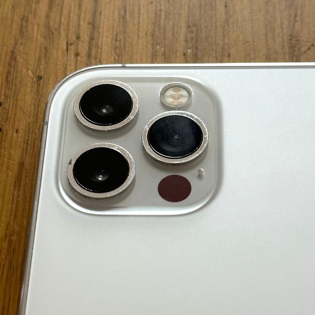 【SIMフリー】 iPhone 12 Pro シルバー 256GB 初期化済み