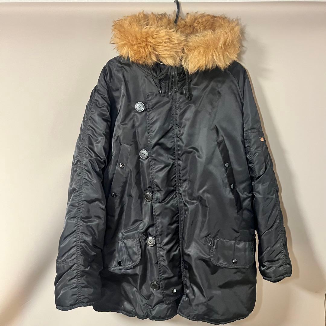ALPHA INDUSTRIES N3BミリタリージャケットMサイズ　美品