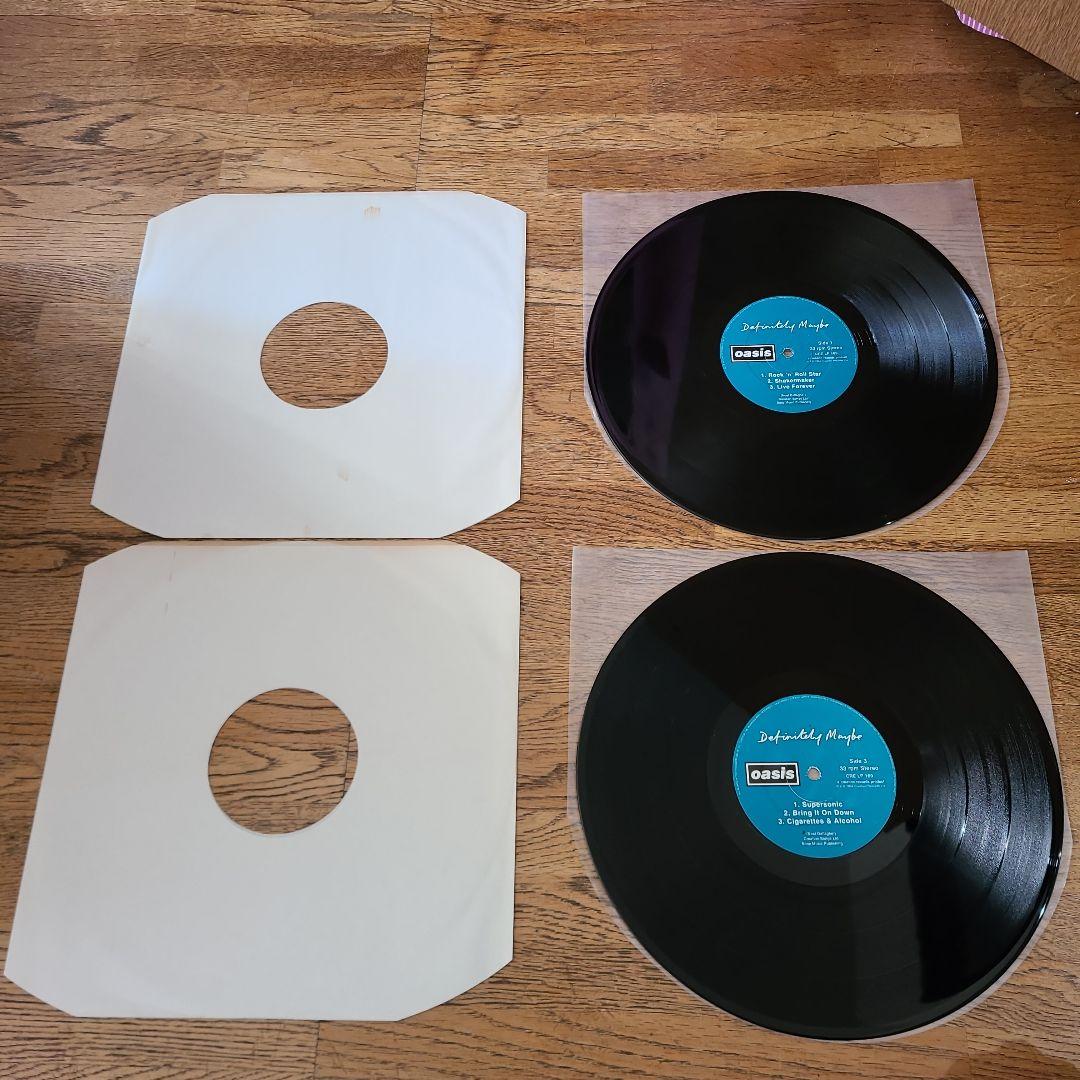 Oasis Definitely Maybe レコード UK盤