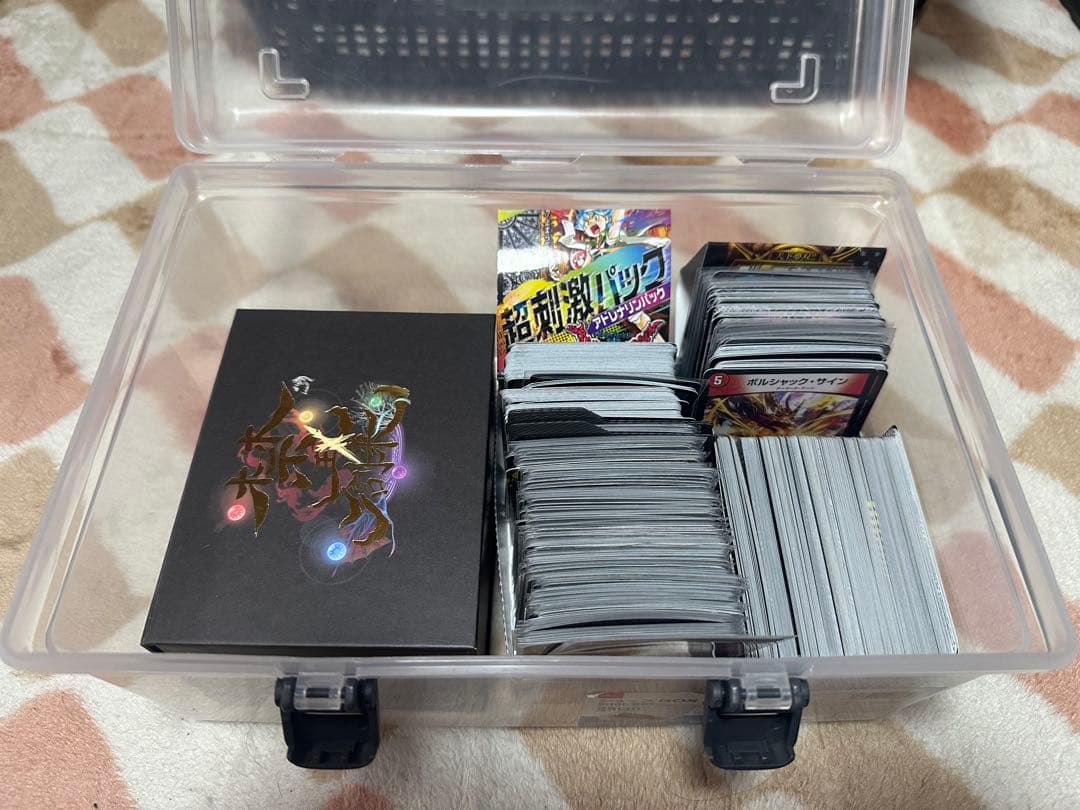 デュエマ 引退品／デッキ×7／汎用パーツ文明分け／廃盤サプライ各種 etc