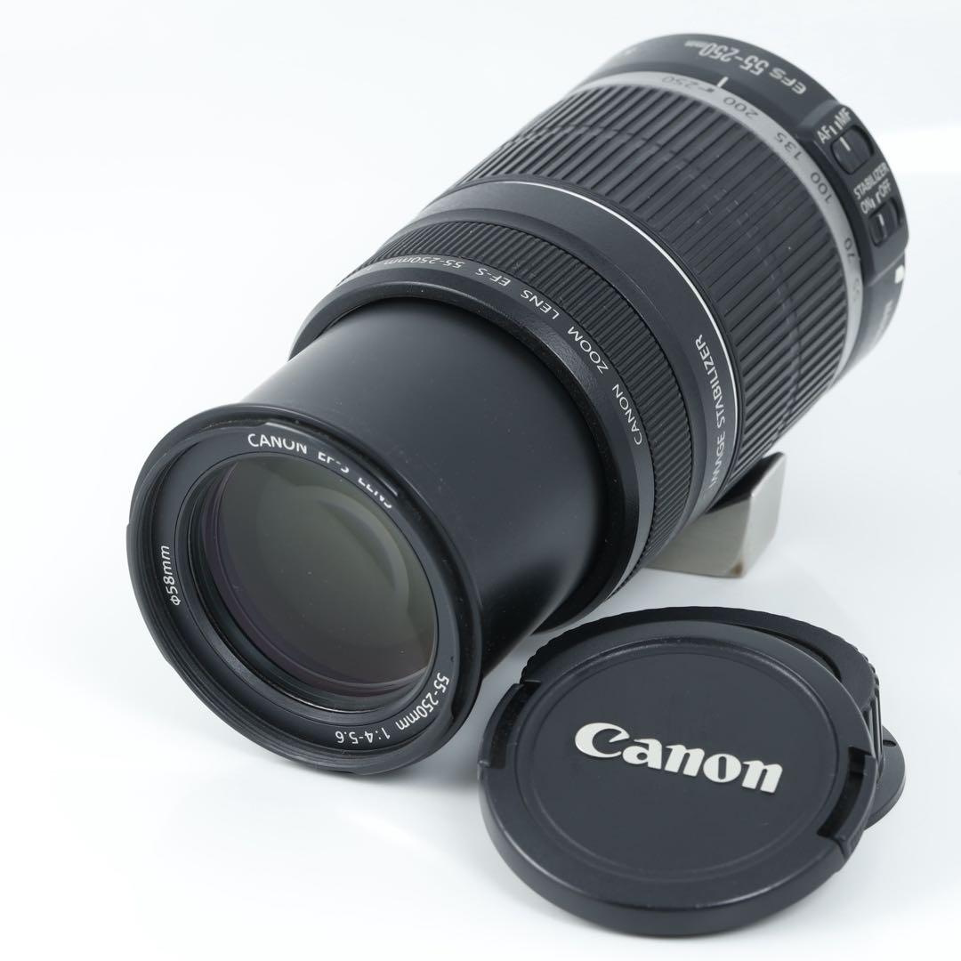 125 ★EF-S 55-250mm★CANONキヤノン★手ぶれ補正付き