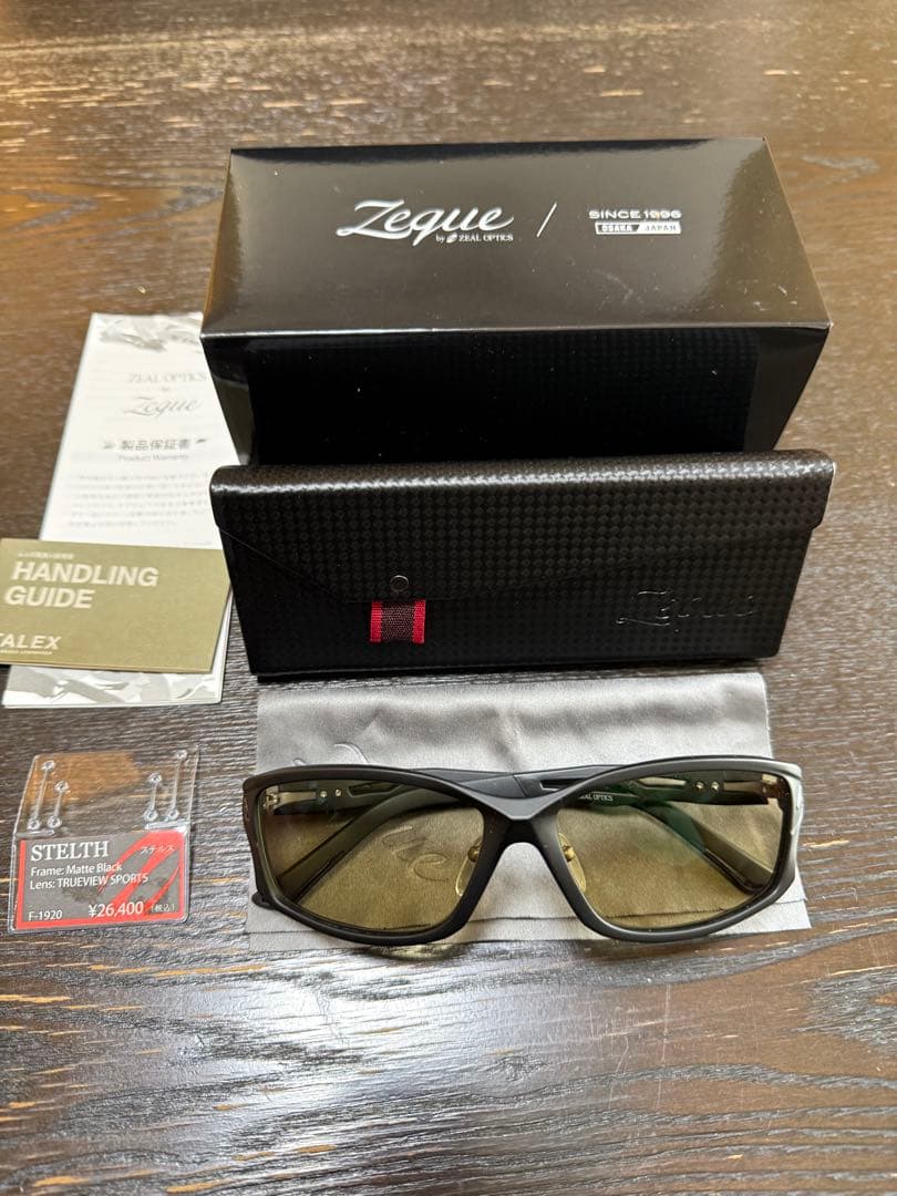 ゼクー　ステルス　マットブラック TRUEVIEW SPORTS タレックス