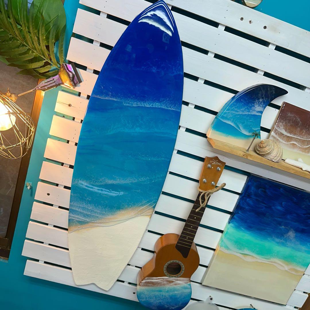 りくらく　サーフボードパネル No.194