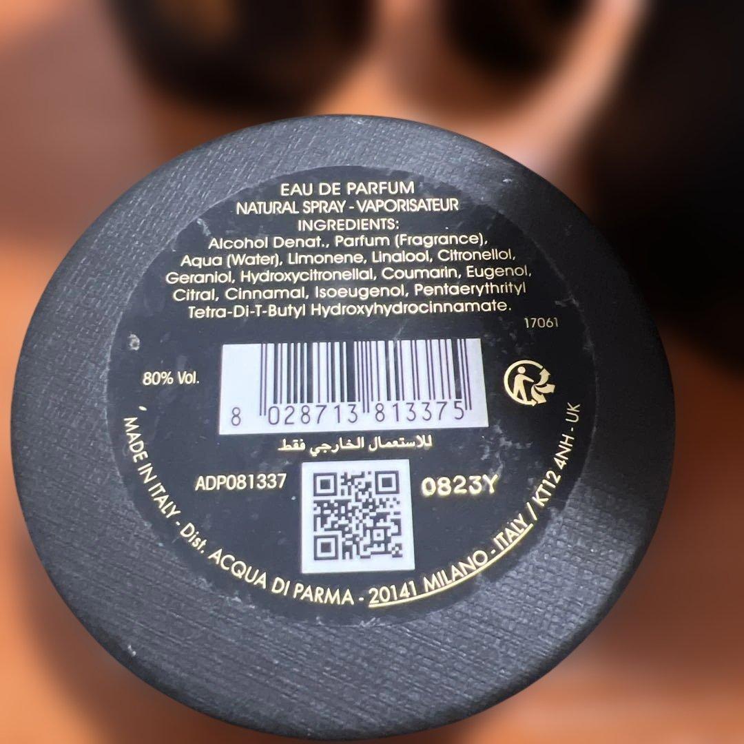 ACQUA DI PARMA ZAFFERANO 100ml 正規品