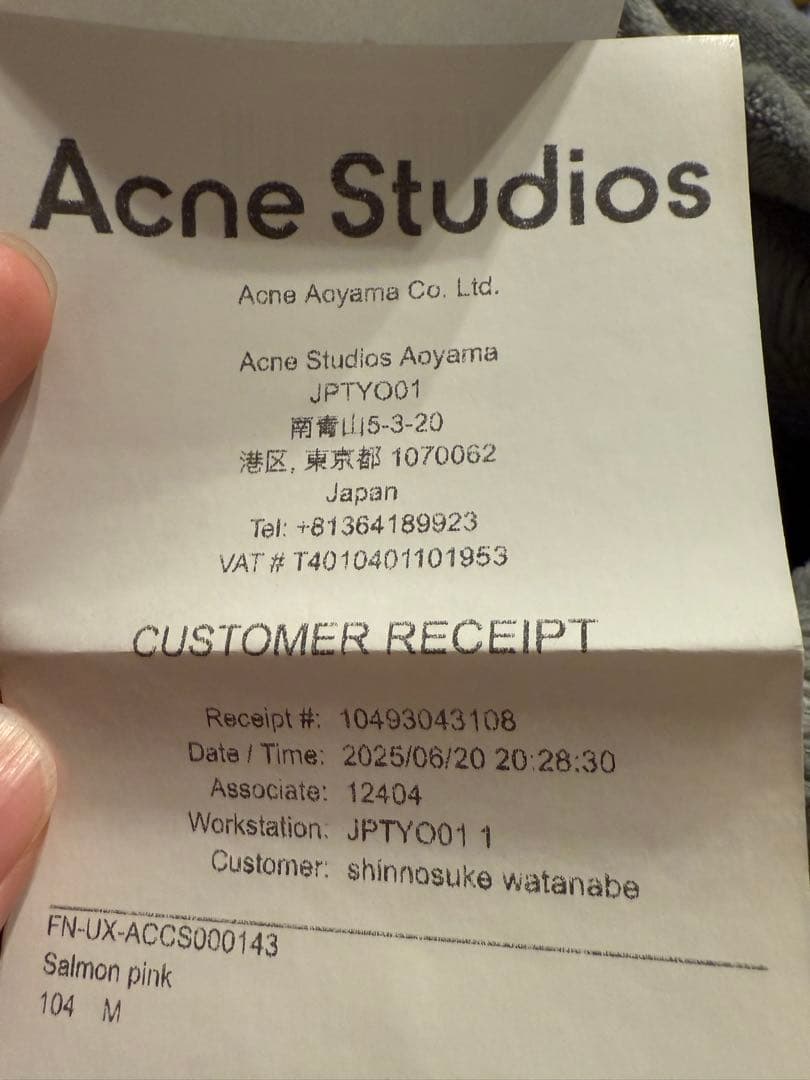 Acne Studios CAMEROショルダーバッグ