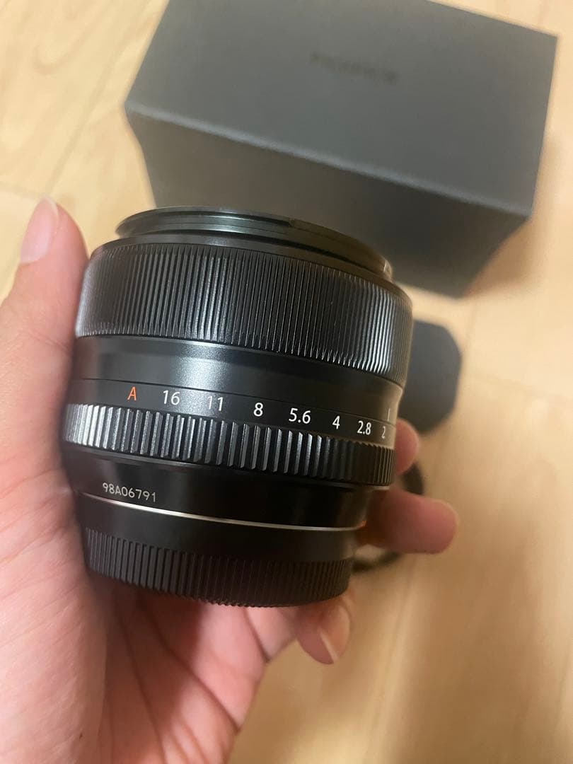 美品FUJIFILM XF 35mm F1.4 R 単焦点レンズ Xマウント